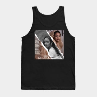 RIHANNA COLLAGE ART Tank Top